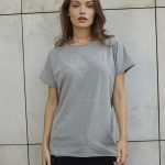 T-SHIRT LILY SZARY