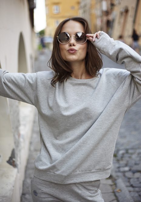 bluza Ana szara flawless