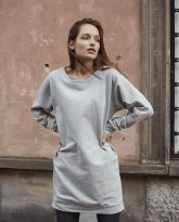 DŁUGA BLUZA ANA RÓŻOWA