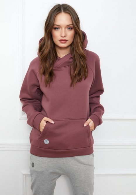 BLUZA RITA ŚLIWKOWA - ZDJĘCIE 2