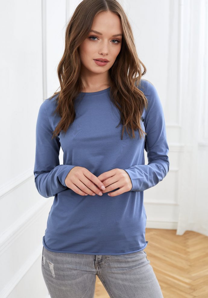 BLUZKA ELLA DENIM - ZDJĘCIE 4