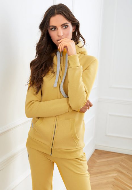 BLUZA EVA MUSZTARDOWA - ZDJĘCIE 2
