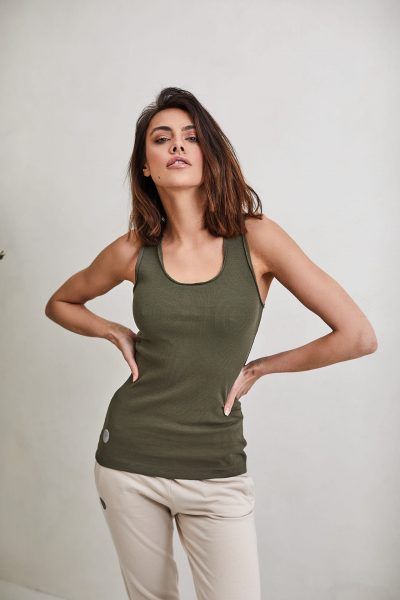 bokserka Elena khaki