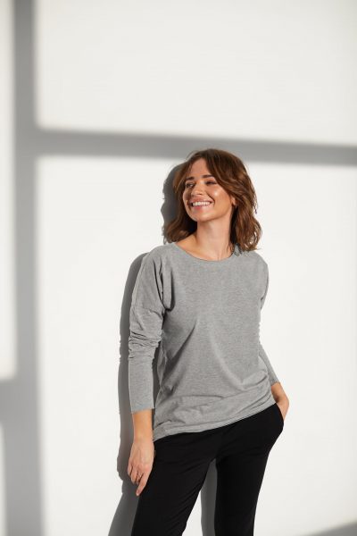 bluzka lily szara