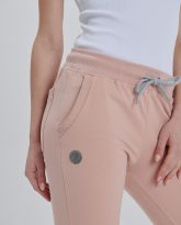 spodnie joggers jasno różowe zdjęcie 3