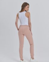 spodnie joggers jasno różowe zdjęcie 2