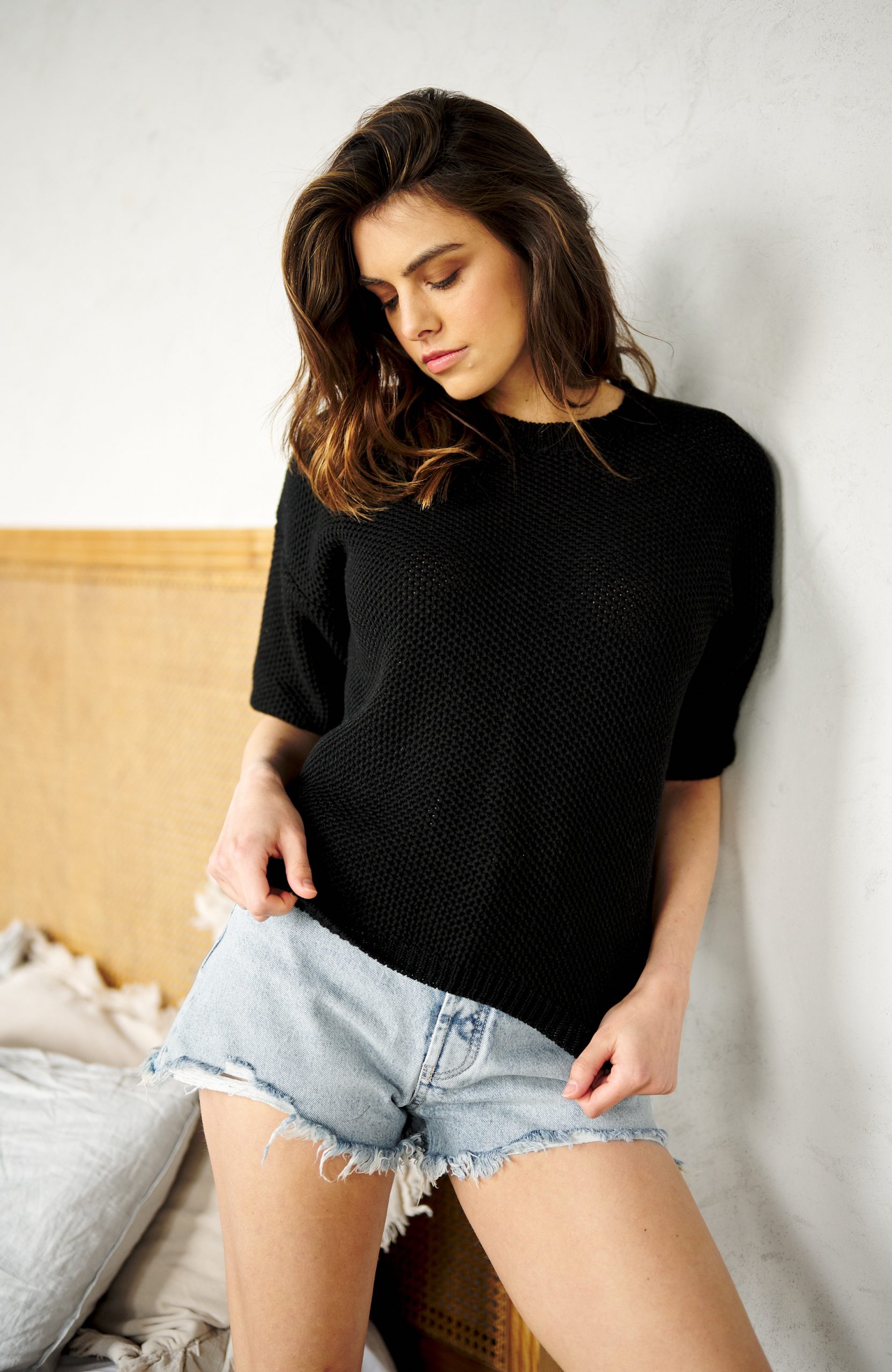 sweter andrea czarny
