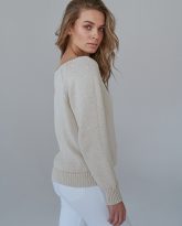 sweter pearle piaskowy zdjęcie 4