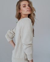 sweter pearle piaskowy zdjęcie 5