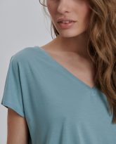 t-shirt noemi morski zdjęcie 3