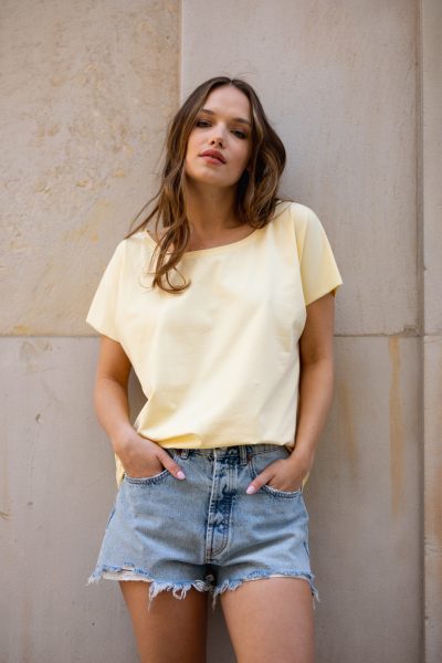t-shirt alice bananowy