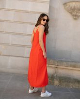 sukienka cindy pomarańczowa zdjęcie 5