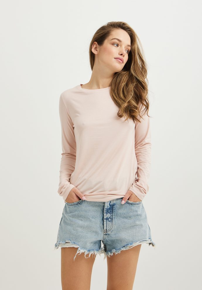 bluzka emma jasno różowa zdjęcie 3