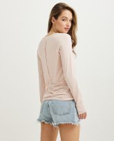bluzka emma jasno różowa zdjęcie 4