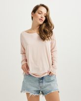 bluzka emilly modal jasno rózowa