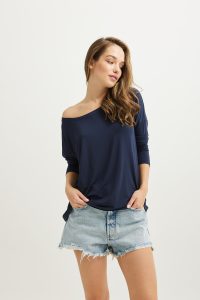BLUZKA EMILLY MODAL NAVY