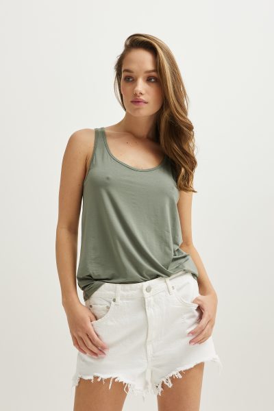 top viki modal khaki