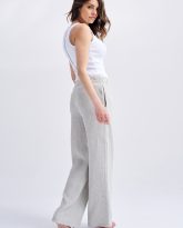 długie spodnie juliette jasno szare zdjęcie 3