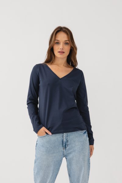 bluzka klara navy