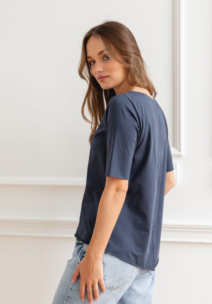 bluzka luna navy zdjęcie 2