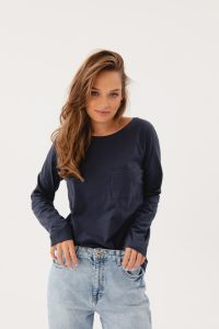 BLUZKA RAMIA NAVY
