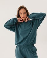 lekka bluza iga turkus