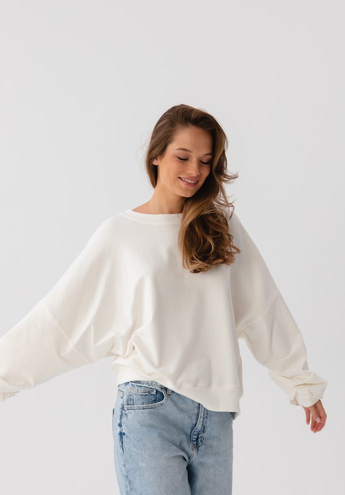 BLUZA JESS ŚMIETANKOWA