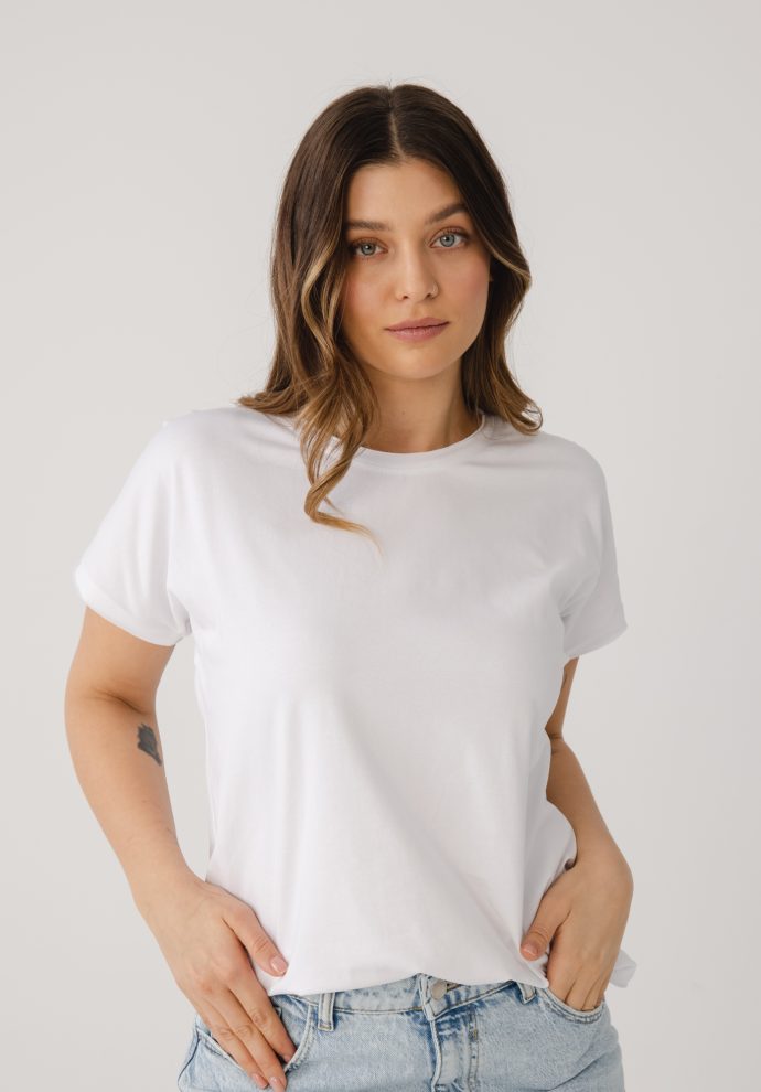 t-shirt hana biały