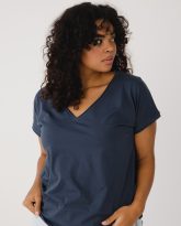 t-shirt zuza navy zdjęcie 4