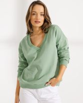 bluza nelly szałwia
