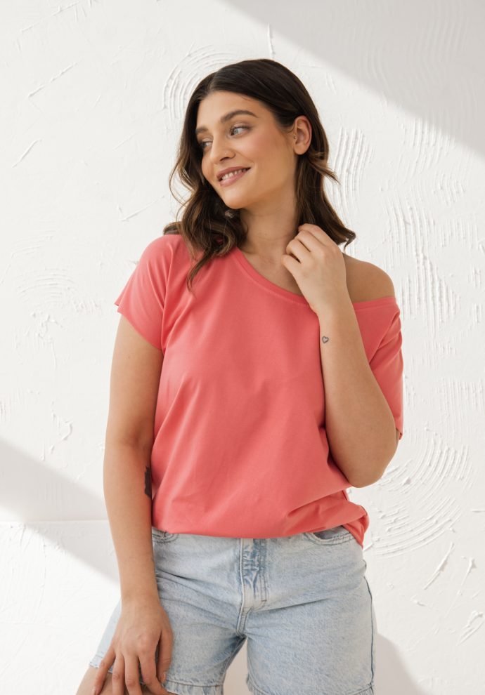 t-shirt alice truskawka