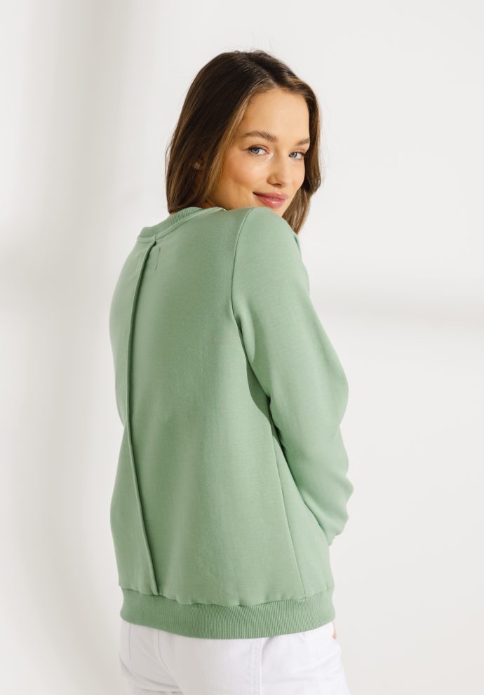 bluza lena szałwia zdjęcia 3