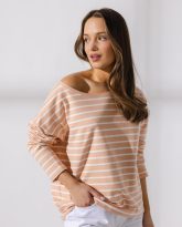 LEKKA BLUZA STELLA MORELOWO- BIAŁA ZDJĘCIE 4