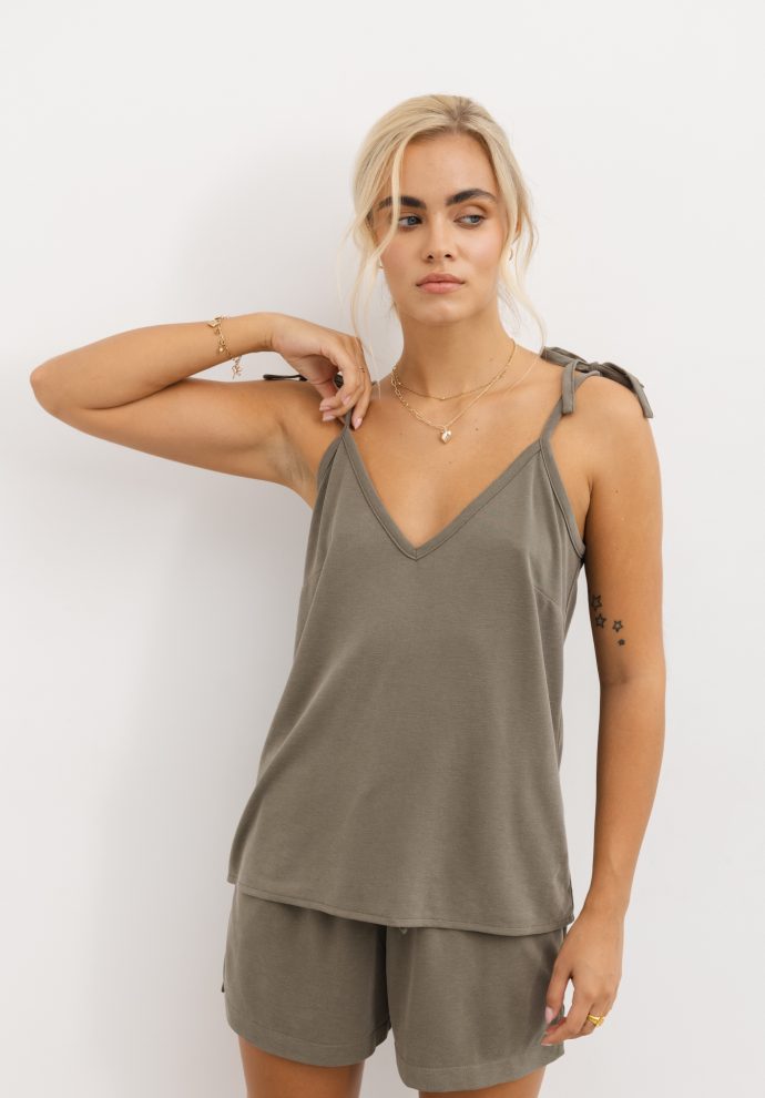 top kelly khaki zdjęcie 2