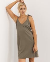 sukienka kelly khaki zdjęcie 3