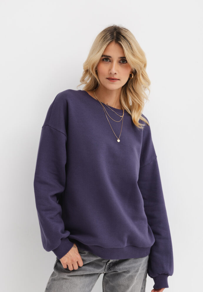 BLUZA LOLA BAKŁAŻAN ZDJĘCIE 5