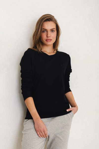 bluzka inga czarna