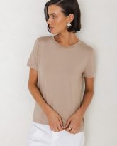 t-shirt roma taupe