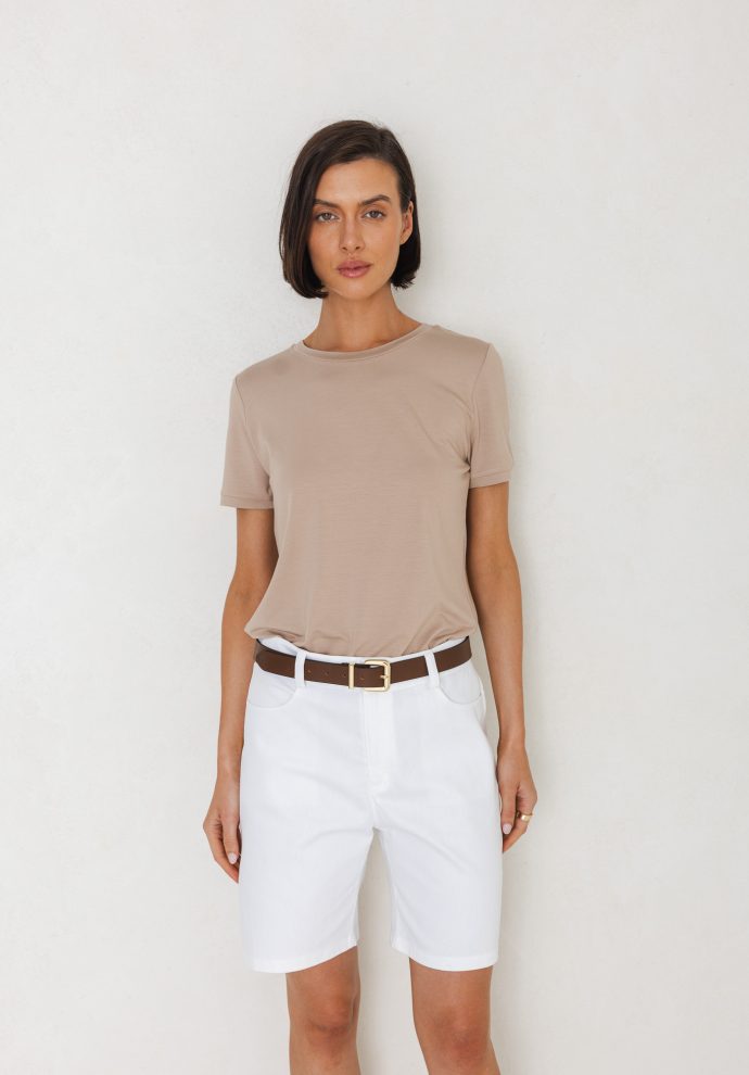 t-shirt roma taupe