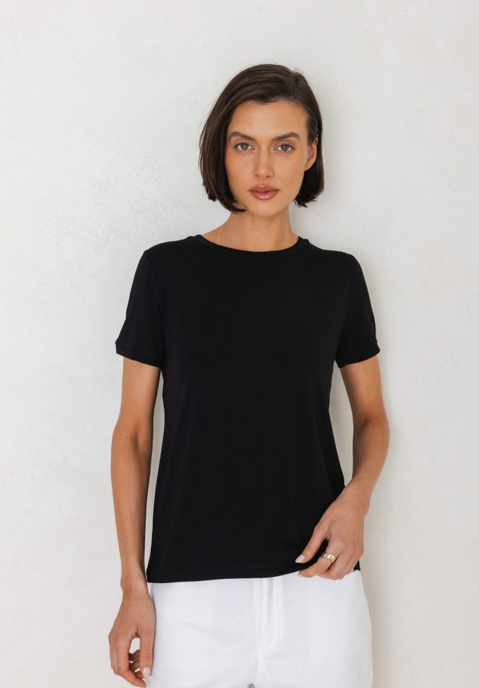 t-shirt roma czarny