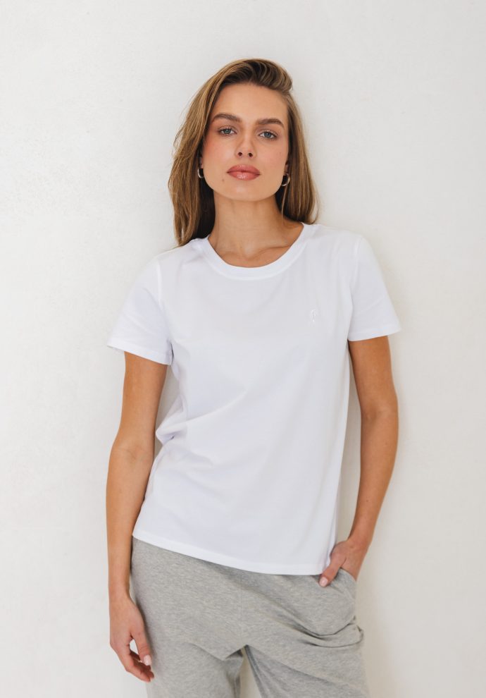 T-SHIRT INGA BIAŁY