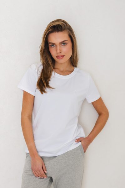 T-SHIRT INGA BIAŁY