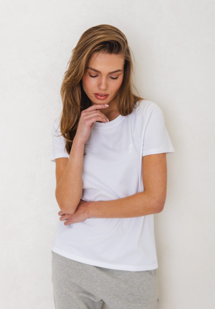 T-SHIRT INGA BIAŁY