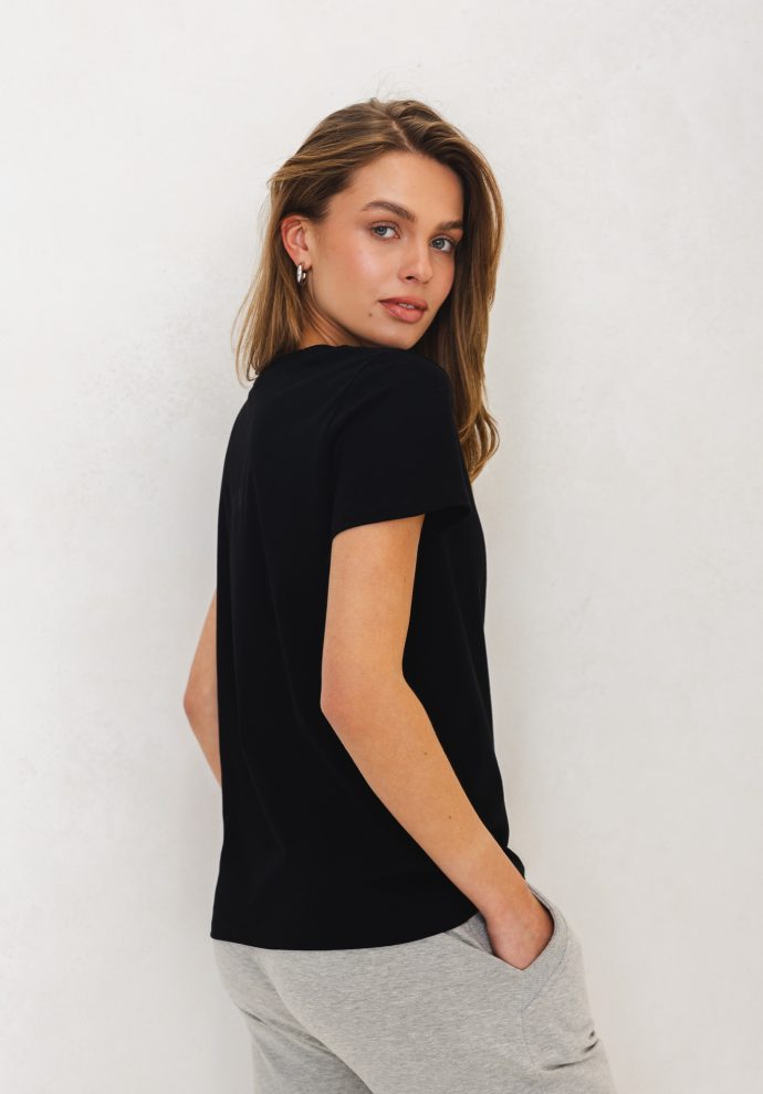 t-shirt inga czarny