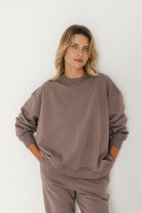 BLUZA BIG SISTER MOCHA MOUSSE