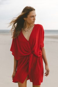 SUKIENKA RACHEL CZERWONA