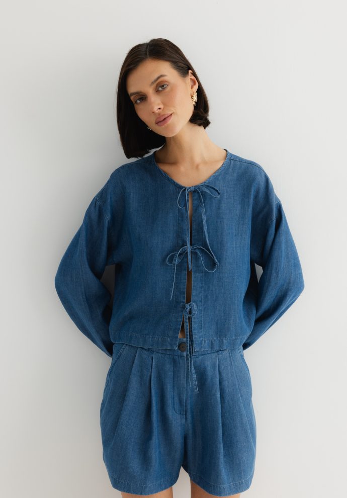 spodenki cora denim