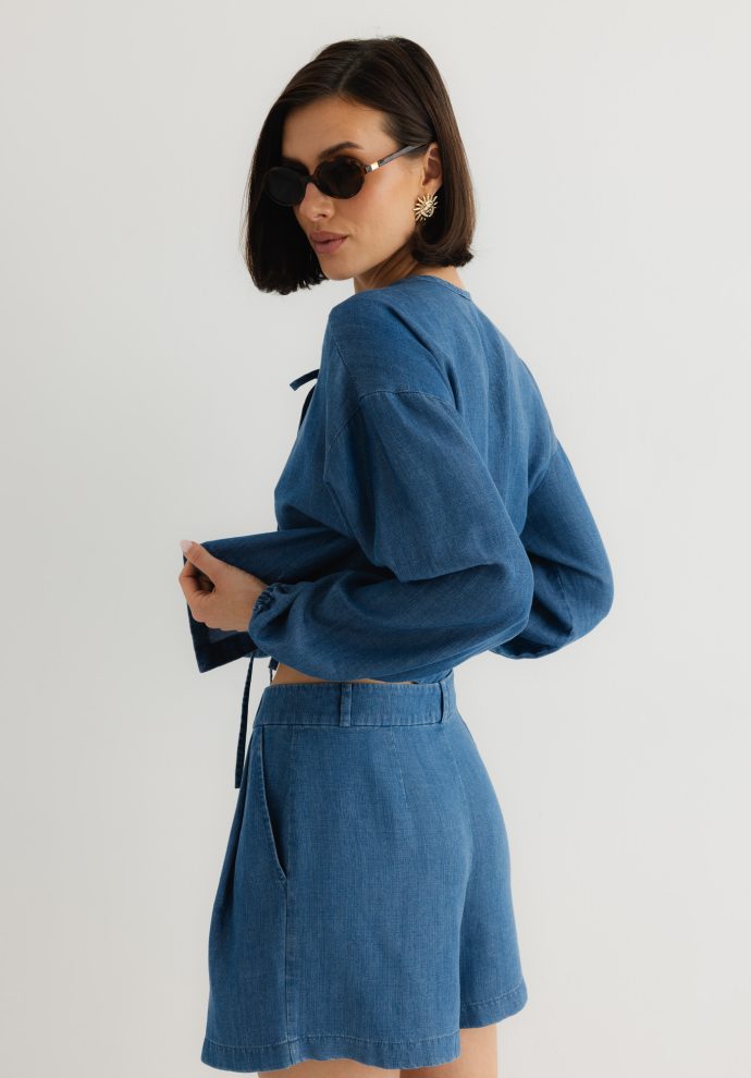spodenki cora denim