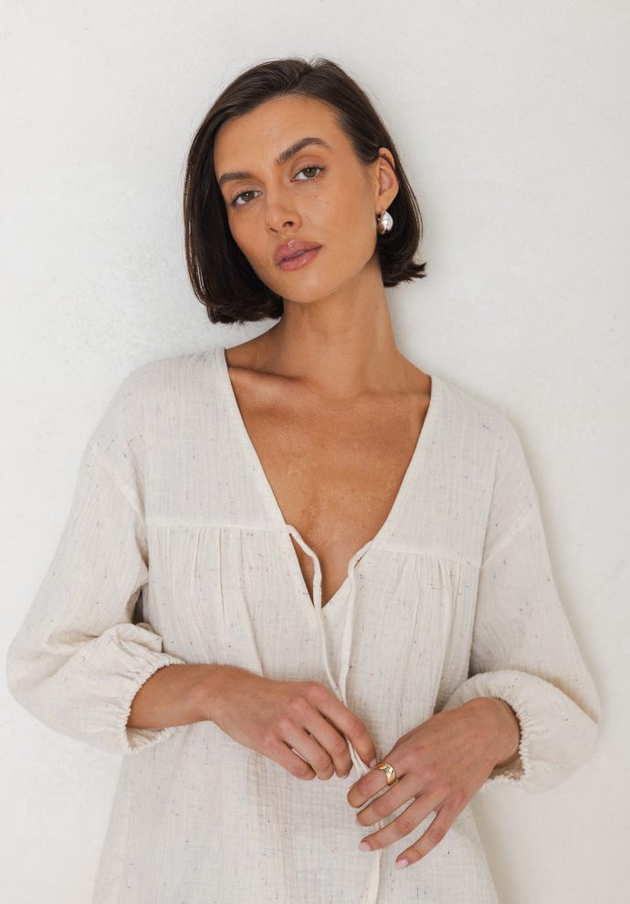 BLUZKA JULIETTE PIASKOWA