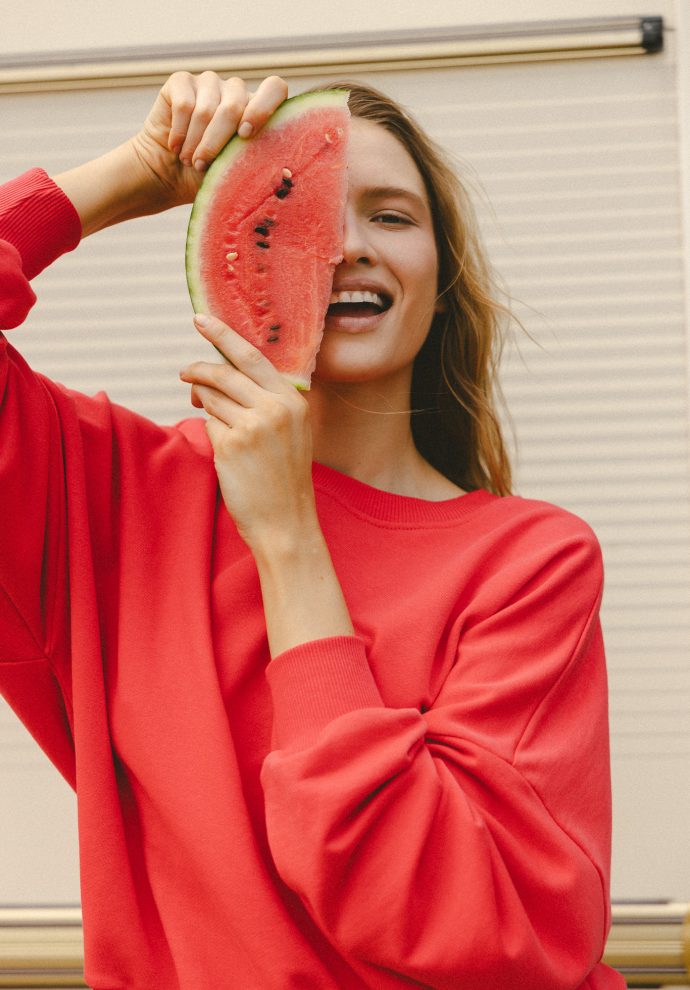bluza jess arbuzowa